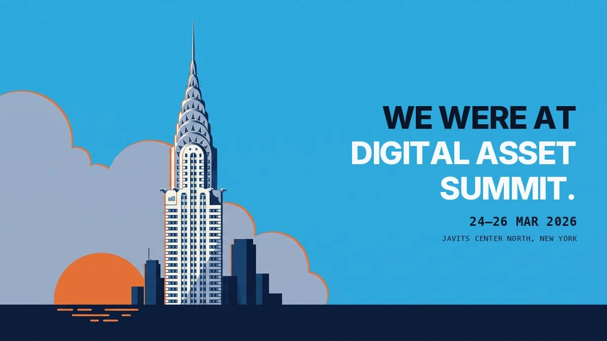 Digital Asset Summit NY 2026: Institutional Web3 on Bare Metal